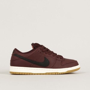 Nike SB Dunk Low Pro ISO Burgundy Black